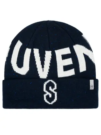 Souvenir HOMMES TUQUE SPECKLED CUFF NAVY