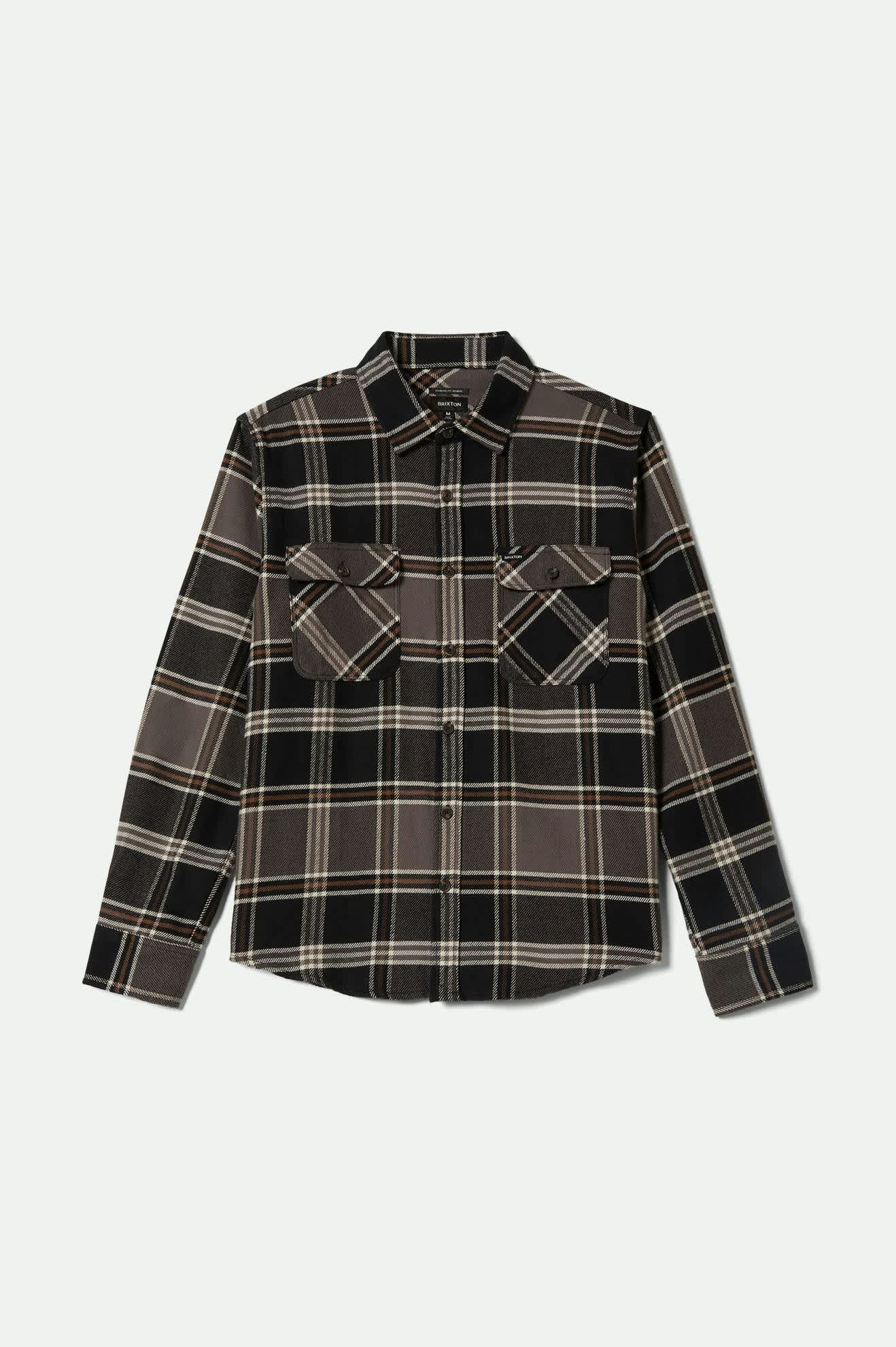 Brixton HOMMES BOWERY FLANNEL LS