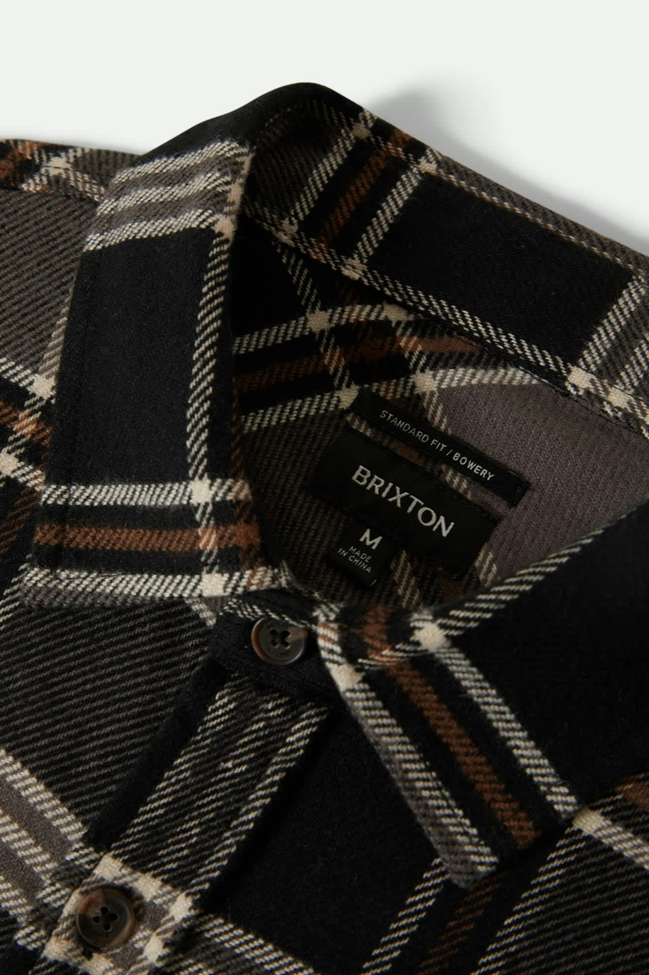 Brixton HOMMES BOWERY FLANNEL LS