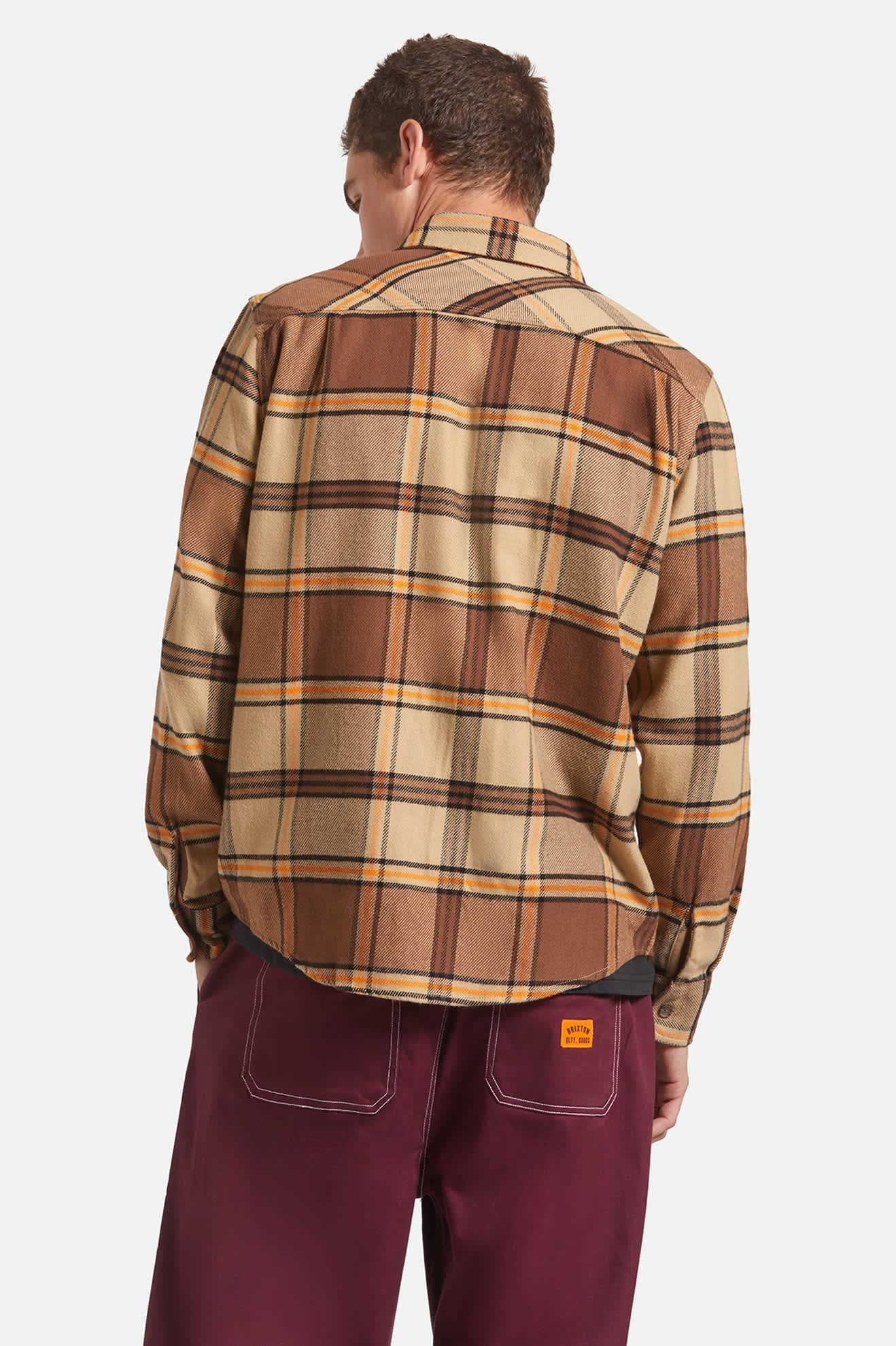 Brixton MEN'S BOWERY FLANNEL LS
