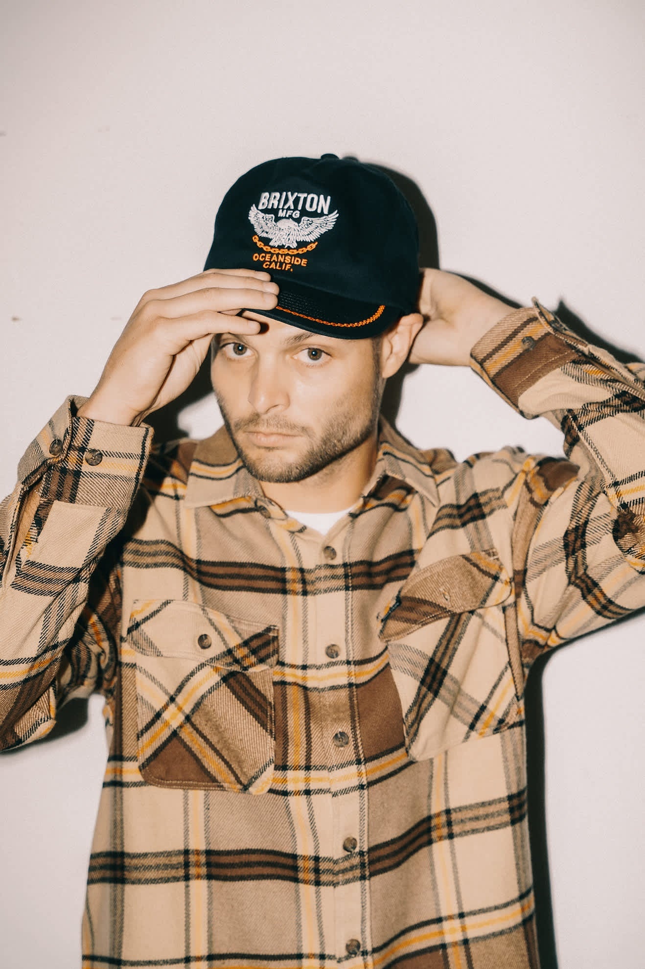 Brixton MEN'S BOWERY FLANNEL LS