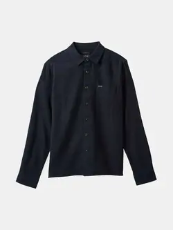 Brixton HOMMES HASTING LIGHTWEIGHT ULTRA SOFT FLANNEL LS BLACK