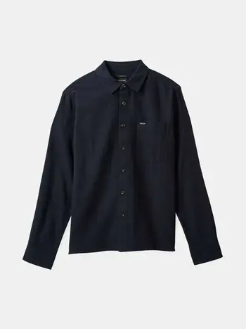 Brixton HOMMES HASTING LIGHTWEIGHT ULTRA SOFT FLANNEL LS BLACK