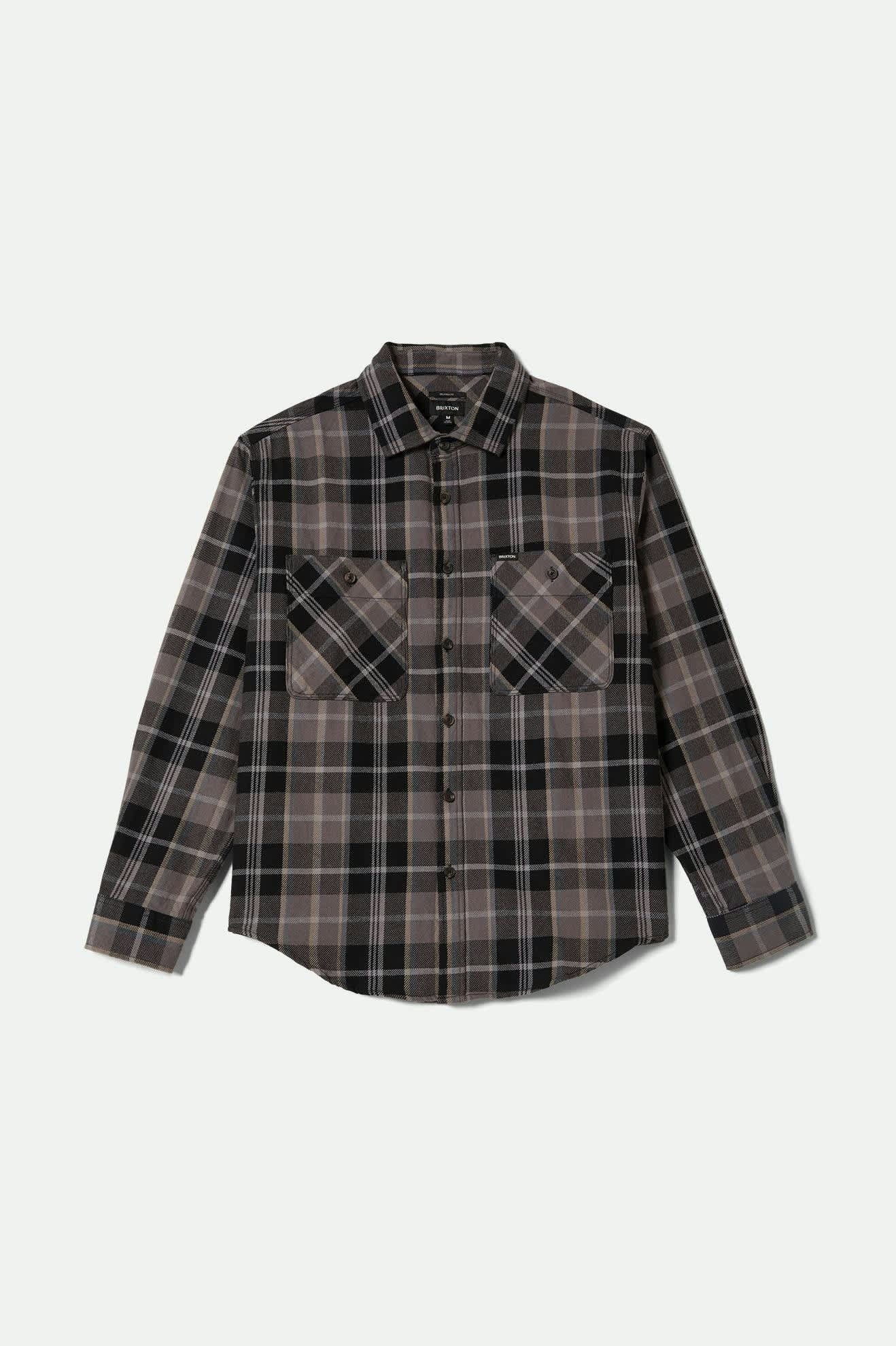 Brixton MEN'S VINTAGE WASH FLANNEL LS