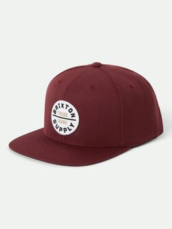 Brixton MEN'S OATH III SNAPBACK PORT