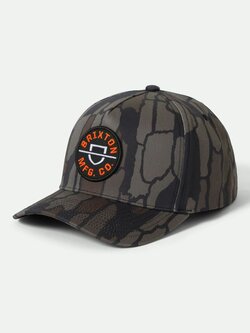 Brixton MEN'S CREST NETPLUS SNAPBACK BARK CAMO