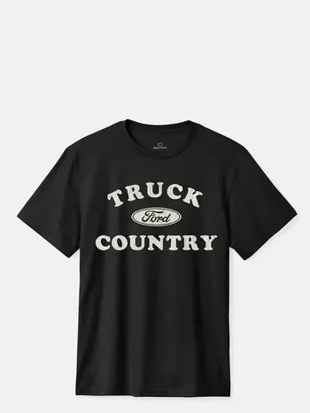 Brixton HOMMES FORD TRUCK COUNTRY STANDARD TEE BURNT RUBBER