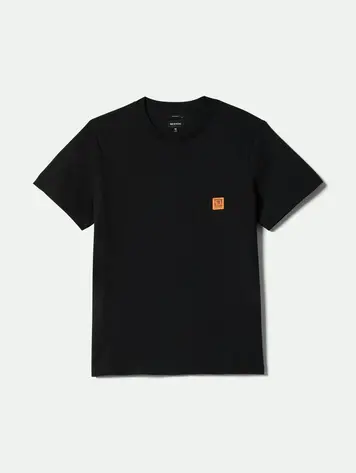 Brixton HOMMES UNION HW BOXY POCKET T-SHIRT BLACK