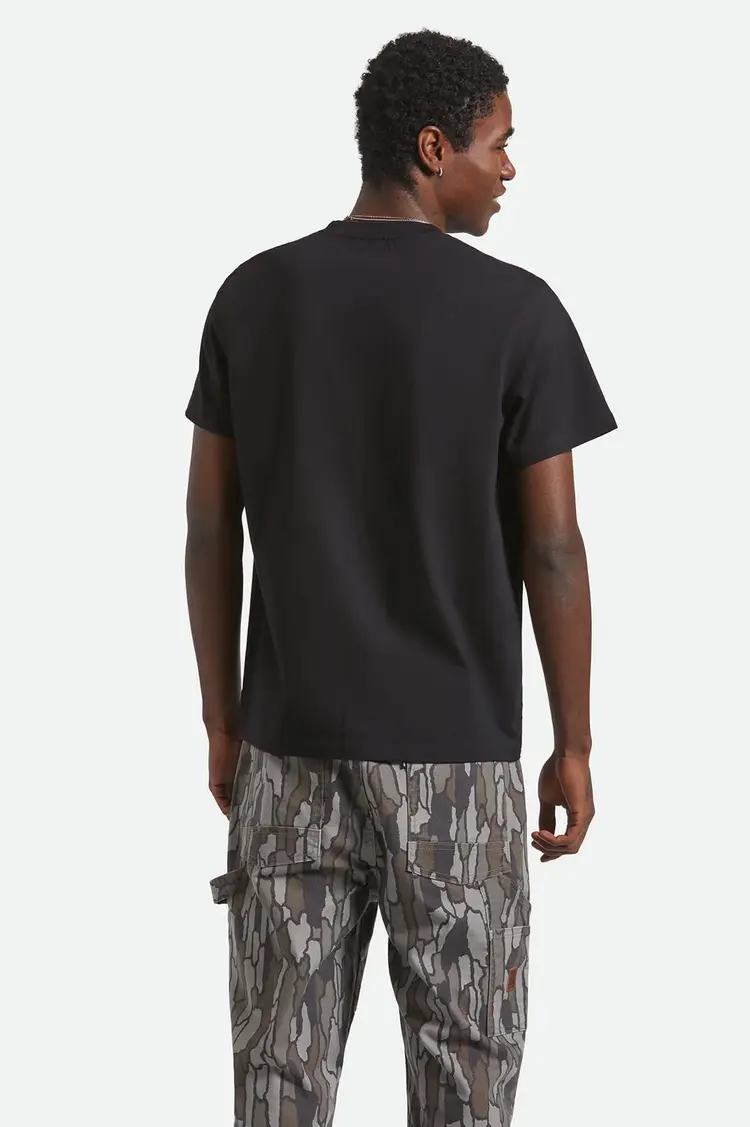Brixton MEN'S UNION HW BOXY POCKET T-SHIRT