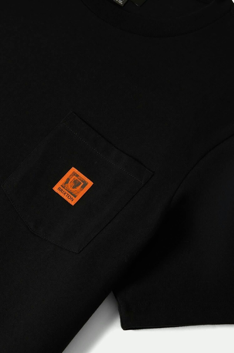 Brixton MEN'S UNION HW BOXY POCKET T-SHIRT