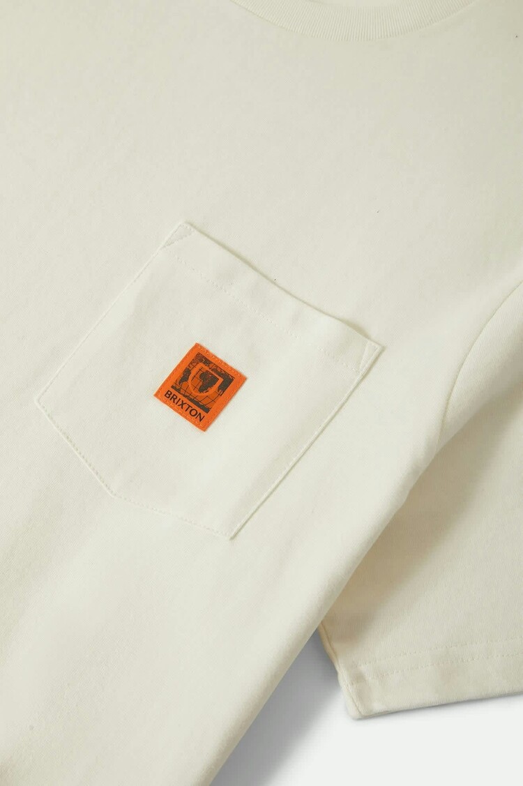 Brixton MEN'S UNION HW BOXY POCKET T-SHIRT