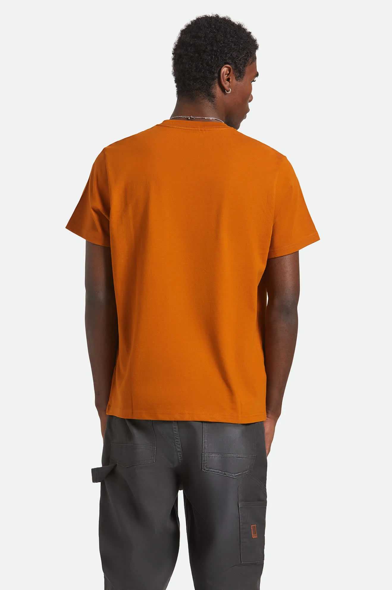 Brixton MEN'S UNION HW BOXY POCKET T-SHIRT