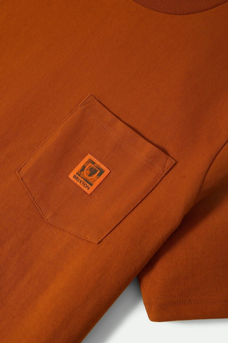 Brixton HOMMES UNION HW BOXY POCKET T-SHIRT