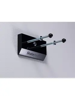 Skateptych SKATEBOARD DECK WALL MOUNT KIT BLACK