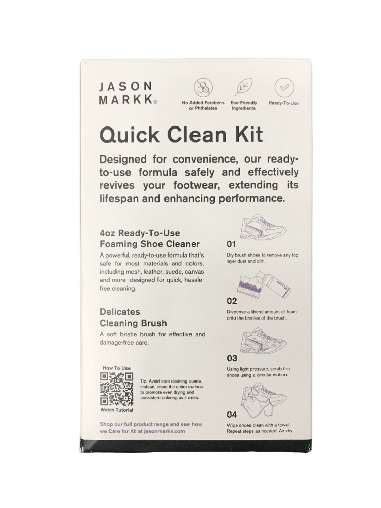 Jason Markk KIT DE NETTOYAGE RAPIDE ENTRETIEN DES CHAUSSURES PREMIUM
