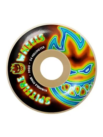 Spitfire ROUES F4 99 RADIOACTIVE BIGHEAD NATURAL 54MM