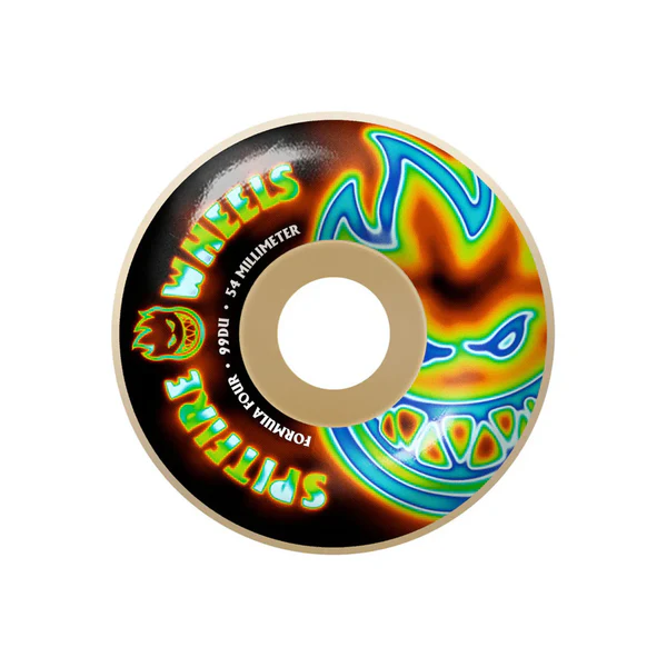 Spitfire ROUES F4 99 RADIOACTIVE BIGHEAD NATURAL 54MM