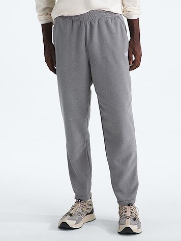 THE NORTH FACE MEN'S GLACIER FLEECE PANTS TNF MID GREY HEATHER