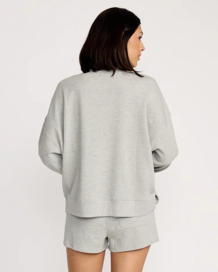 Volcom FEMMES LIVED IN FLEECE HENLEY