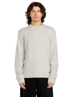 Volcom HOMMES EDMONDER II SWEATER DIRTY WHITE