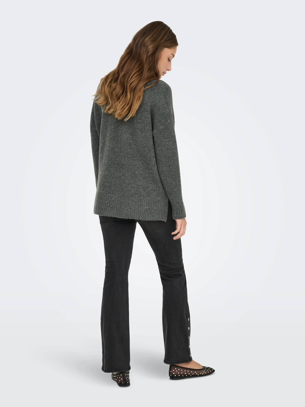 Only FEMMES HAZEL HIGHNECK KNITTED PULLOVER