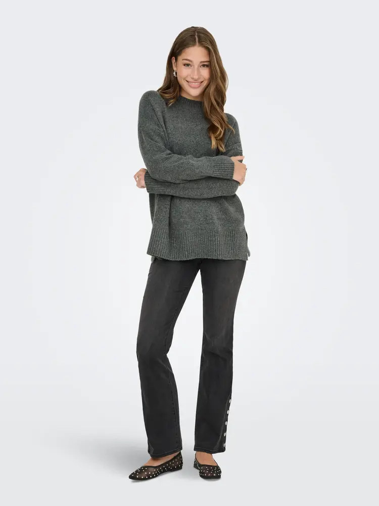 Only WOMEN'S HAZEL HIGHNECK KNITTED PULLOVER