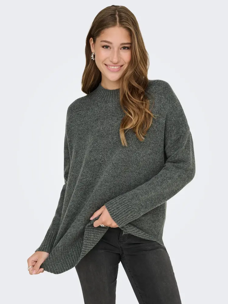 Only FEMMES HAZEL HIGHNECK KNITTED PULLOVER