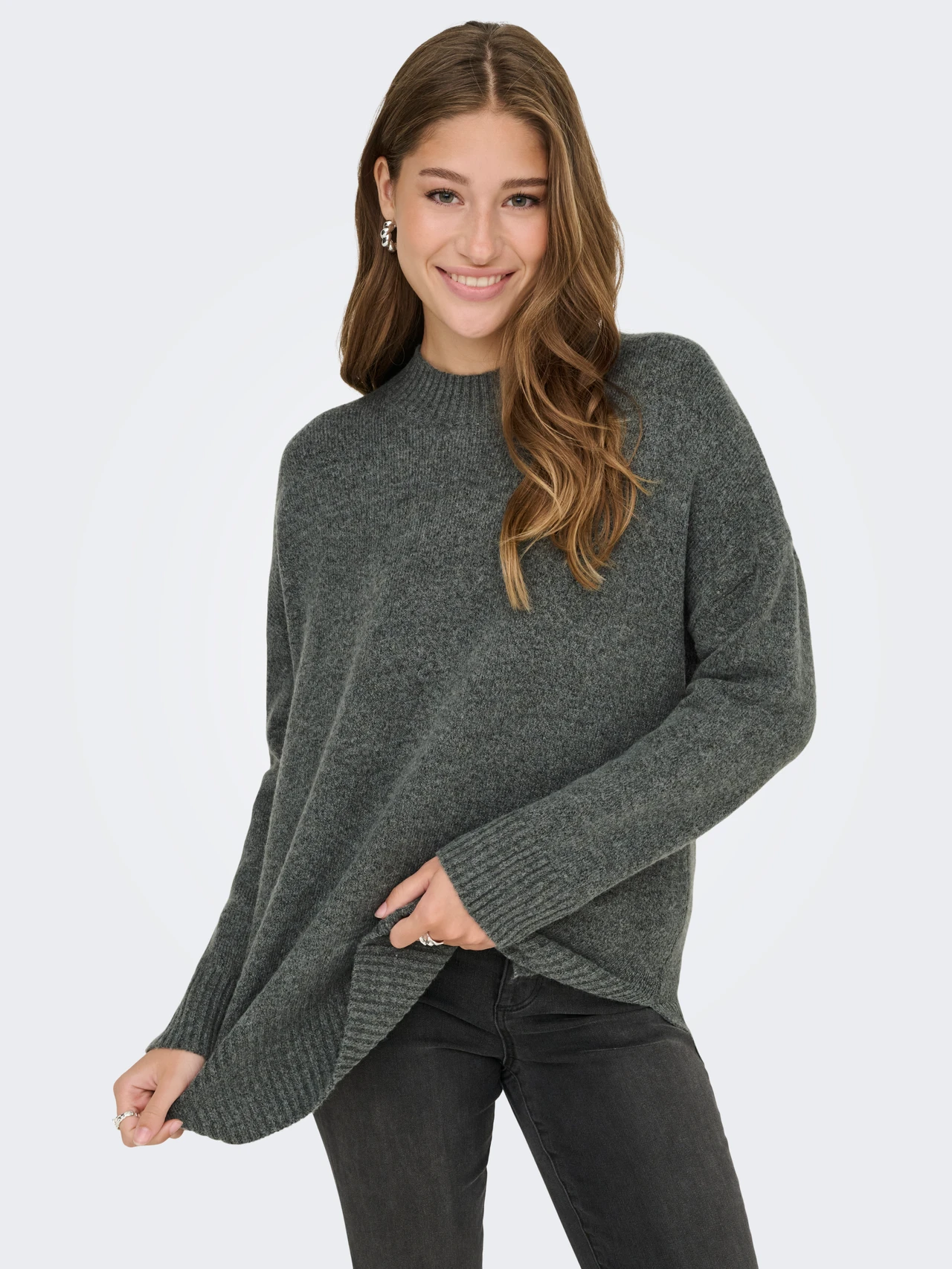 Only FEMMES HAZEL HIGHNECK KNITTED PULLOVER