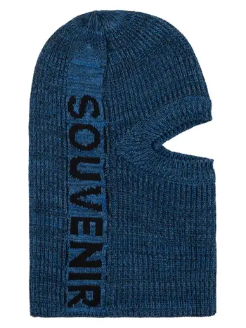 Souvenir MEN'S MULTI YARN BURGLAR MASK BLUE