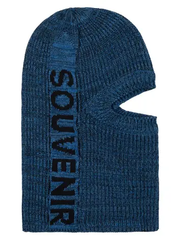 Souvenir MEN'S MULTI YARN BURGLAR MASK BLUE