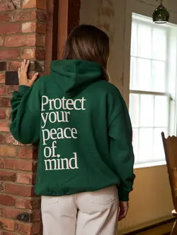 NANA THE BRAND WOMEN'S SHANIE HOODIE EMERALD GREEN