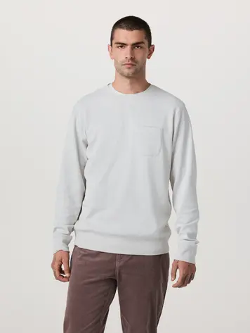 Vuori HOMMES JEFFREYS CREW 2.0 WINTER GREY HEATHER