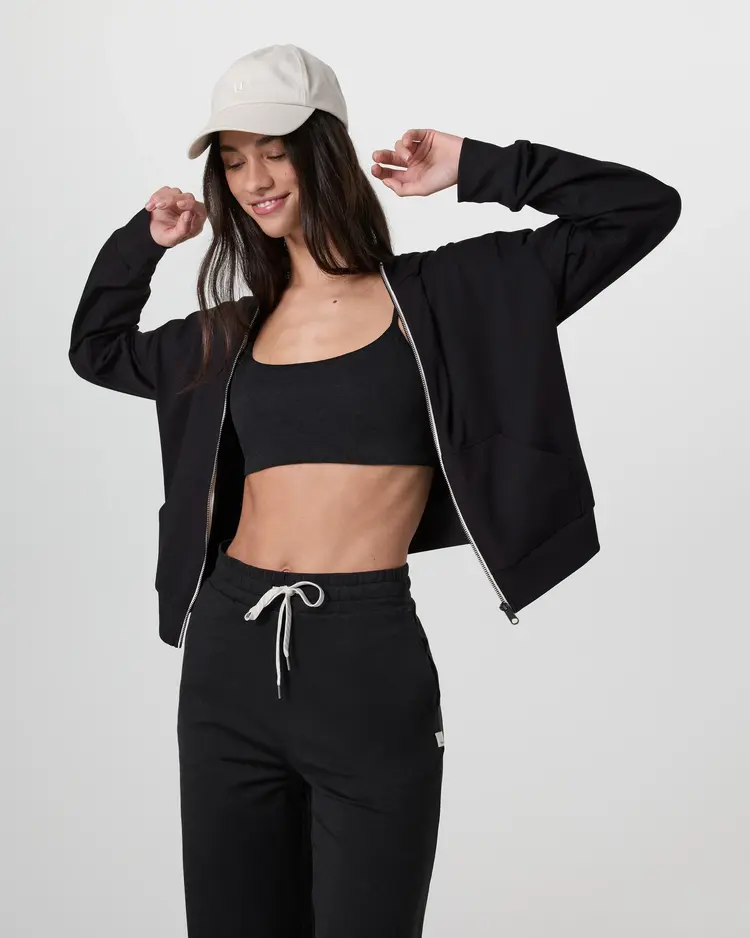 Vuori FEMMES HALO MODERN FULL ZIP HOODIE