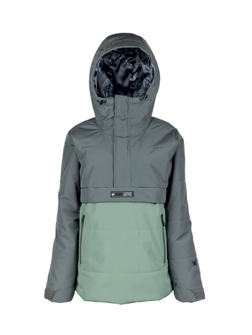 L1 WOMEN'S SNOWBLIND JACKET CARBON/SAGE