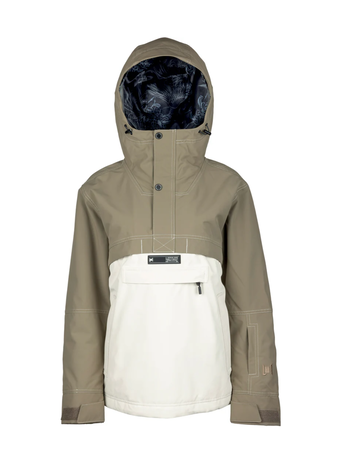 L1 WOMEN'S PROWLER JACKET FOSSIL/CREAM