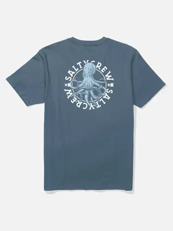 Salty crew MEN'S TENTACLES TEE SLATE