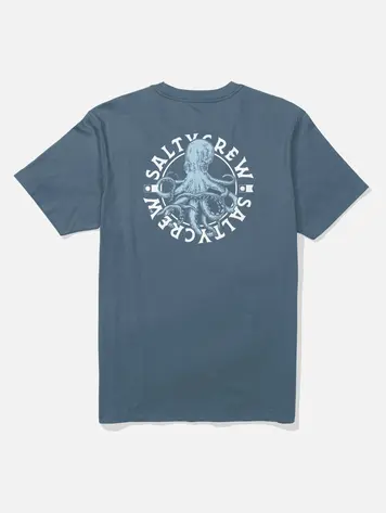 Salty crew HOMMES TENTACLES TEE SLATE