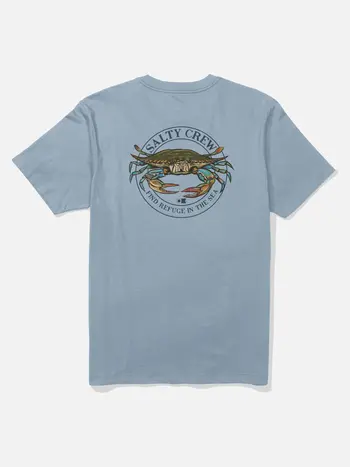 Salty crew HOMMES JIMMY TEE BLUE FOG