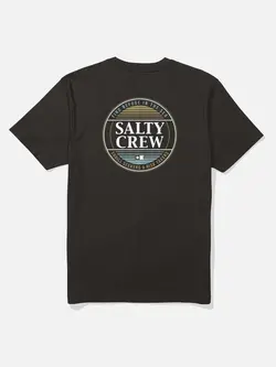 Salty crew MEN'S SIMPLE FADE TEE BLACK