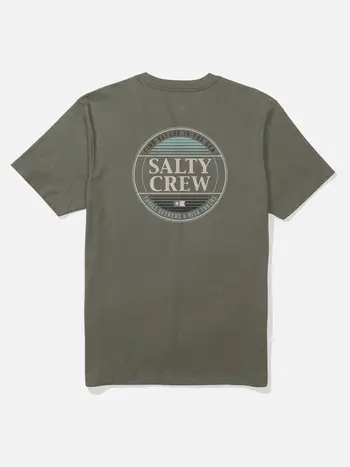 Salty crew HOMMES SIMPLE FADE TEE DUSTY OLIVE