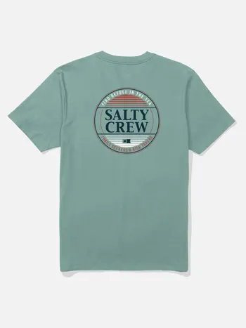 Salty crew HOMMES SIMPLE FADE TEE MACKEREL