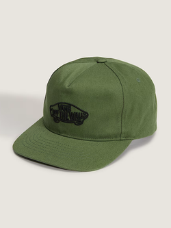 Vans MEN'S VANS CLASSIC SNAPBACK HAT PINE FOREST GREEN