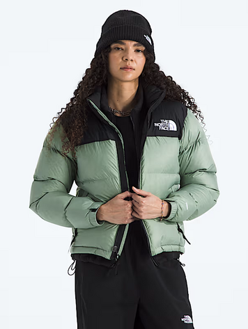 THE NORTH FACE WOMEN'S 1996 RETRO NUPTSE JACKET SLATE MOSS