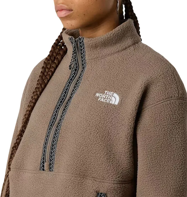 THE NORTH FACE FEMMES FLEESKI 1/4 ZIP PULLOVER