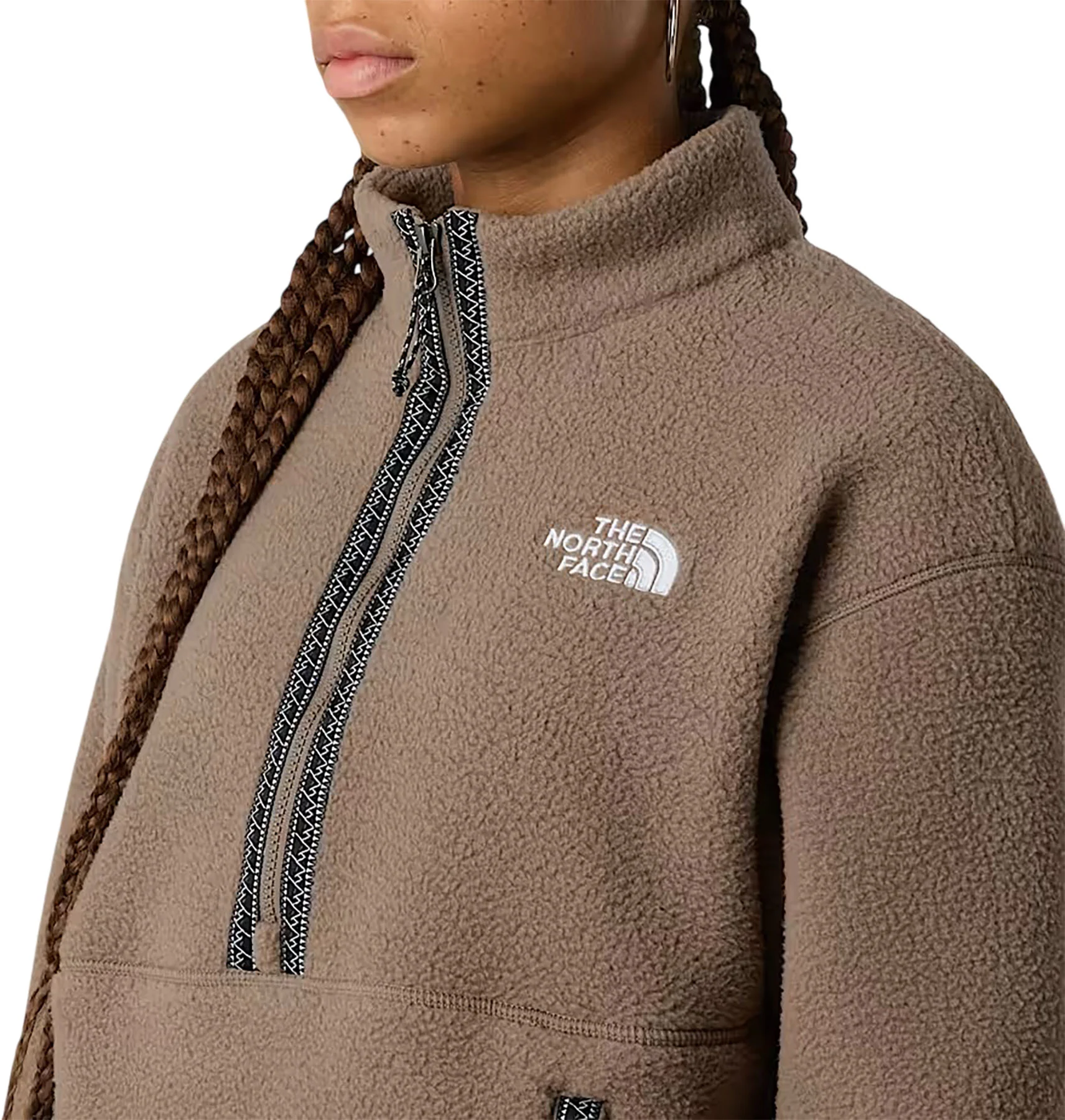 THE NORTH FACE FEMMES FLEESKI 1/4 ZIP PULLOVER