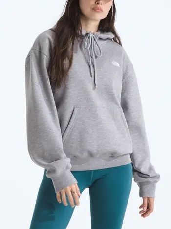 THE NORTH FACE FEMMES ESSENTIAL SIMPLE DOME HOODIE TNF PALE GREY
