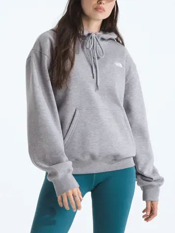 THE NORTH FACE WOMEN'S ESSENTIAL SIMPLE DOME HOODIE TNF PALE GREY