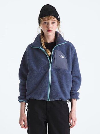 North Face WOMEN'S YUMIORI OFF PEAK FULL ZIP LUNAR BLUE/TWILIGHT GALAXY