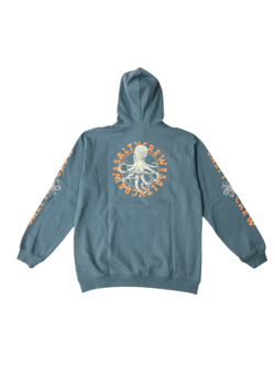 Salty crew HOMMES TENTACLES FLEECE HOODIE SLATE
