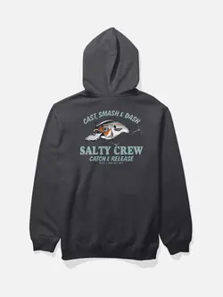 Salty crew HOMMES CAST LIFE FLEECE HOODIE BLACK